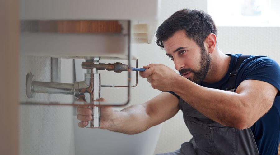 Hot water issue at sink in Brimhall, NM